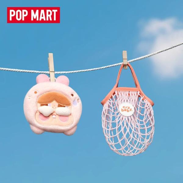 POPMART泡泡玛特CRYBABY泪流成海系列多用造型收纳包周边