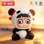 POPMART泡泡玛特《哪吒之魔童闹海》抱抱系列搪胶脸毛绒熊猫哪吒