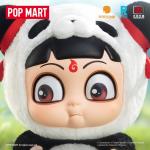 POPMART泡泡玛特《哪吒之魔童闹海》抱抱系列搪胶脸毛绒熊猫哪吒