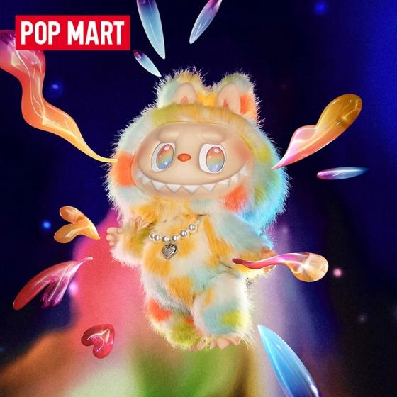 POPMART泡泡玛特THE MONSTERS前方高能ROCK THE UNIVERSE搪胶毛绒