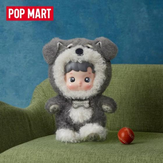 POPMART泡泡玛特HACIPUPU迷路汪汪系列搪胶毛绒挂件盲盒