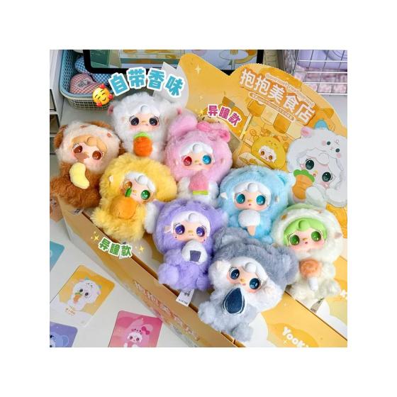 氧氧yooki十代抱抱美食店盲盒