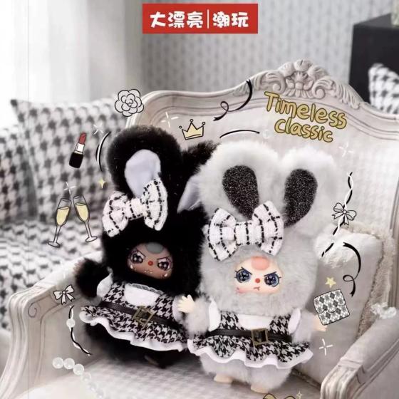 娃三歲絕對黑白灰系列盲盒