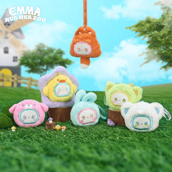 EMMARuaRua动物王国香包