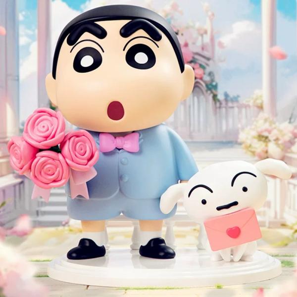 蜡笔小新-浪漫花束款中尺寸手办