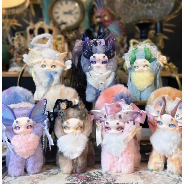 猫猫龙-幻想生物魔法学院毛绒盲盒系列