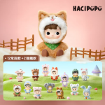POPMART泡泡玛特HACIPUPU动物贴贴系列手办盲盒摆件