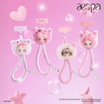 POPMART泡泡瑪特aespa絨絨萌友系列手機掛繩盲盒
