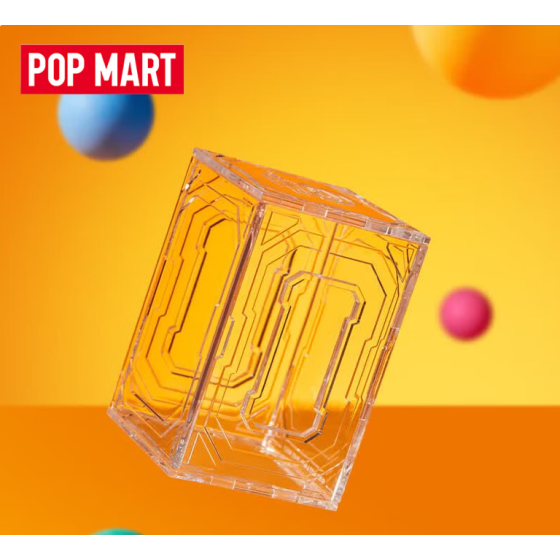 POPMART泡泡玛特 MEGA珍藏100%SPACE MOLLY盲盒收纳展示盒