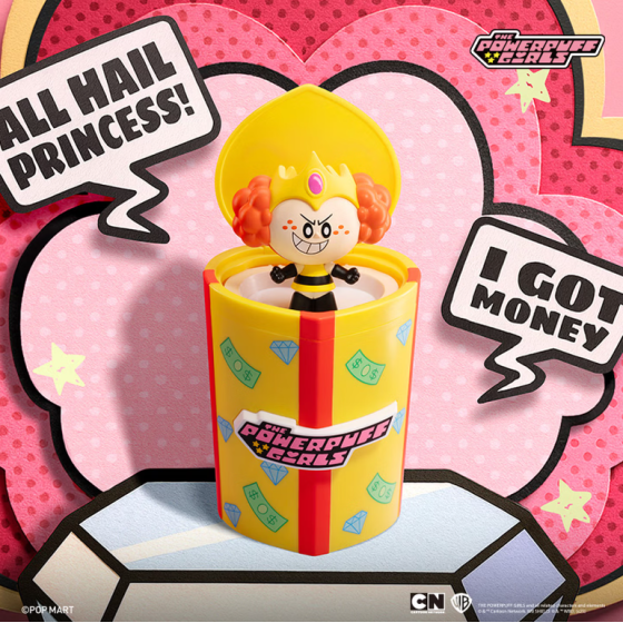POPMART泡泡玛特飞天小女警派对惊喜系列手办盲盒摆件