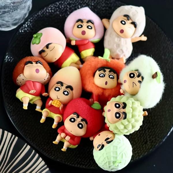 蜡笔小新吃果果系列盲盒