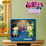 蜡笔小新复古小电视