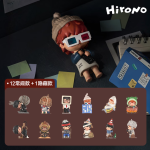 POPMART泡泡玛特Hirono 温室芒草系列手办盲盒摆件