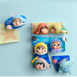 POPMART泡泡玛特CRYBABY泪流成海系列冰箱贴盲盒家居周边