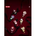 POPMART泡泡瑪特SKULLPANDA花的四幕戲系列冰箱貼盲盒家居周邊