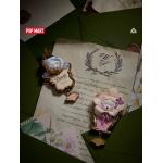 POPMART泡泡瑪特SKULLPANDA花的四幕戲系列冰箱貼盲盒家居周邊