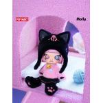 POPMART泡泡瑪特MOLLY躲貓貓1/8可動人偶盲盒娃娃