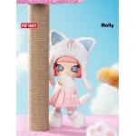 POPMART泡泡瑪特MOLLY躲貓貓1/8可動人偶盲盒娃娃