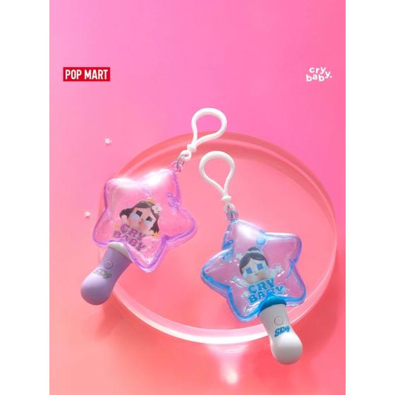 POPMART泡泡玛特CRYBABY SHINY SHINY系列发光挂件盲盒周边