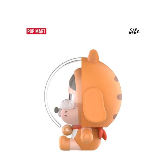 POPMART泡泡玛特Crybaby宇航猫手办