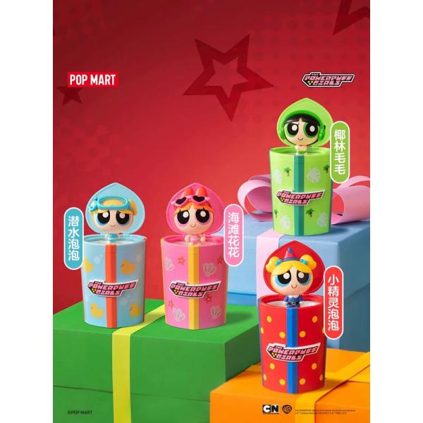 POPMART泡泡玛特飞天小女警派对惊喜系列手办盲盒摆件