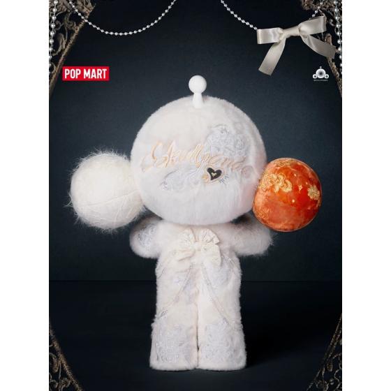 POPMART泡泡玛特MEGA SKULLPANDA 400% 白月摆件