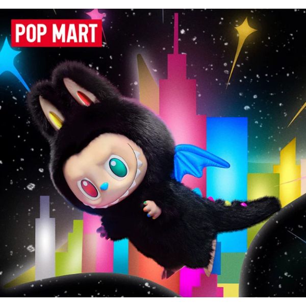POPMART泡泡玛特THE MONSTERS 10周年 ZIMOMO 搪胶毛绒公仔