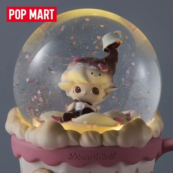 POPMART泡泡玛特DIMOO心动特调系列水晶球家居摆件