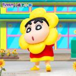 Crayon Shin-chan Sunflower Style Medium Size Hand Figure
