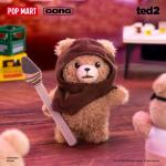 POPMART泡泡玛特共鸣《Ted2》泰迪熊 Baby Ted可动毛绒挂件盲盒
