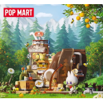 POPMART泡泡玛特THE MONSTERS森林秘密基地拼搭积木