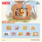 POPMART泡泡玛特 小熊维尼树屋剧场系列手办盲盒