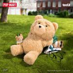 POPMART泡泡玛特共鸣《TED2》 泰迪熊可动毛绒玩偶 HOT NERD TED