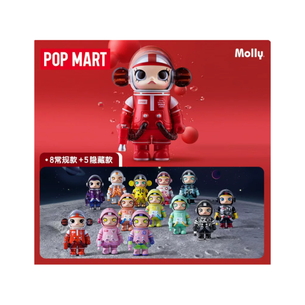 POPMARTバブマットMEGA SPACE MOLLY 100%アニバーサリー2 Aブラインド