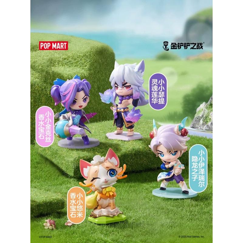 POP MART 金铲铲之战 小小英雄 シリーズ 未開封 POPMART泡泡玛特金铲铲之战小小英雄系列手办第二弹盲盒-POP Other