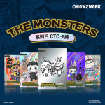POPMART泡泡玛特HOW2WORK CTC - THE MONSTERS 系列3卡牌盲盒