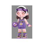 LAURA BASKETBALL—NBA系列 100%-湖人