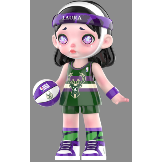 LAURA BASKETBALL—NBAシリーズ100%—バックスです
