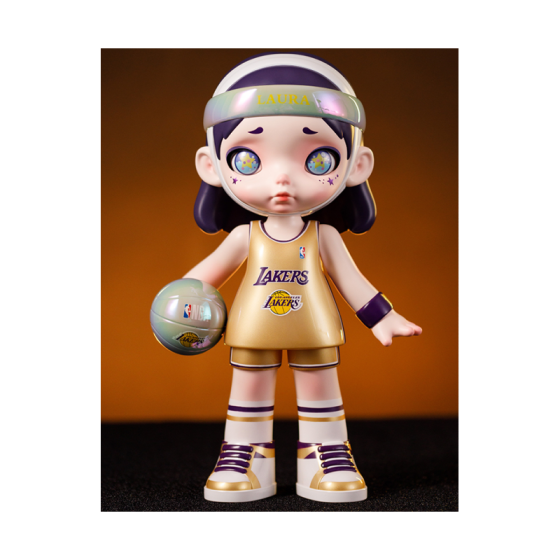 LAURA&nbspです;BASKETBALL—NBAシリーズ&nbspです;400%-レイカーズです