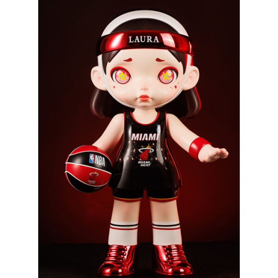LAURA BASKETBALL-NBAシリーズ1000%-ヒートです