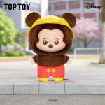 ディズニー・ミッキー・ファミリーの小さなリュック・シリーズのブラインド・ケースはぬいぐるみで飾られています