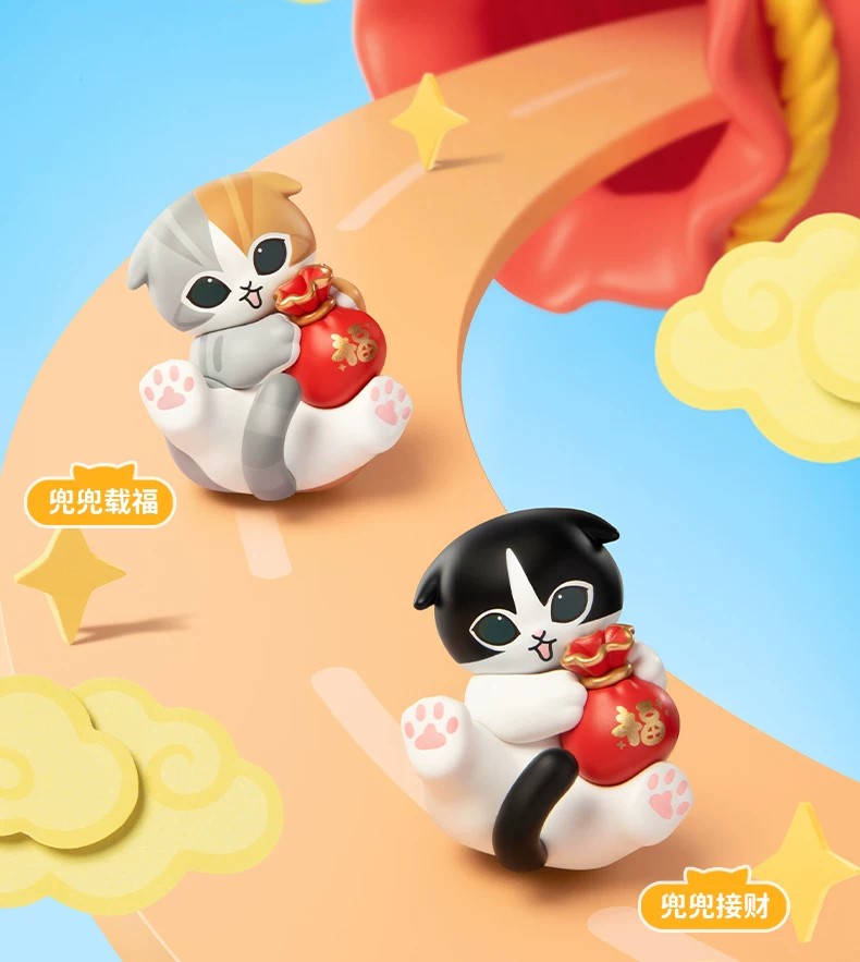 猫福珊迪招财猫系列盲盒