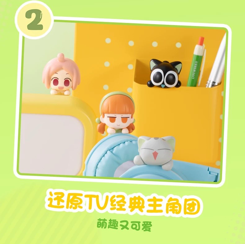 罗小黑与友同行趴趴摆件盲盒