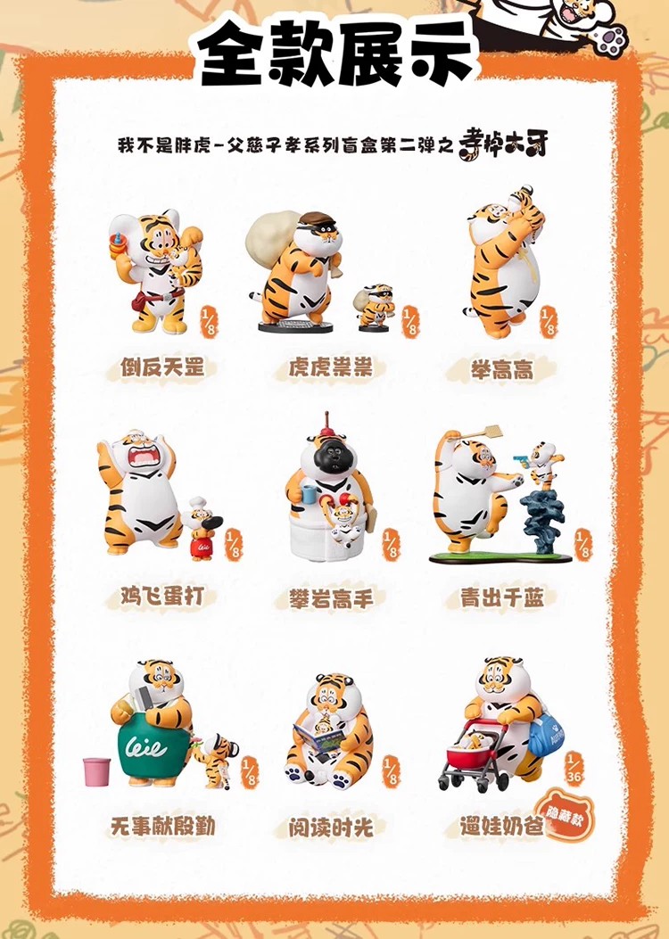 我不是胖虎－父慈子孝 2：掉大牙系列盲盒。