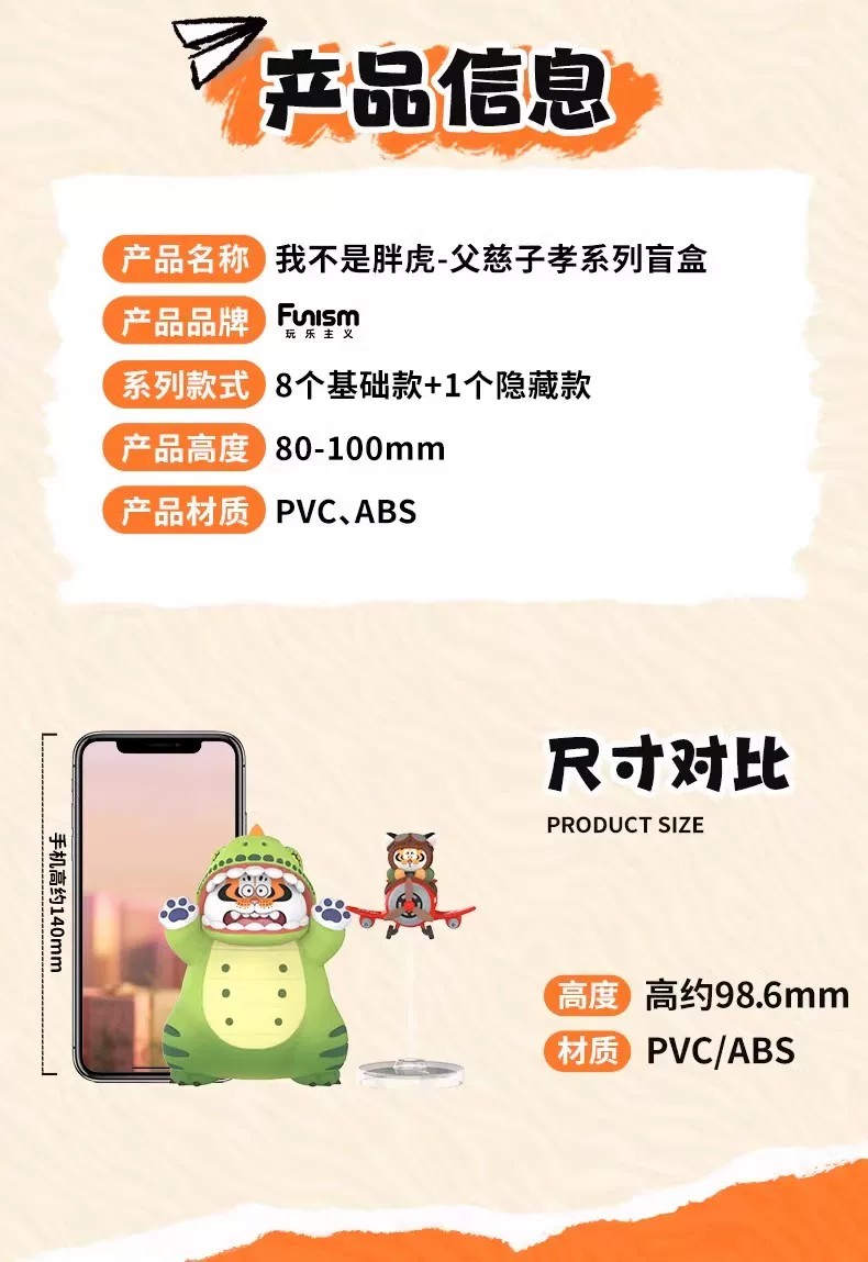 我不是虎－父爱与孝心系列盲盒