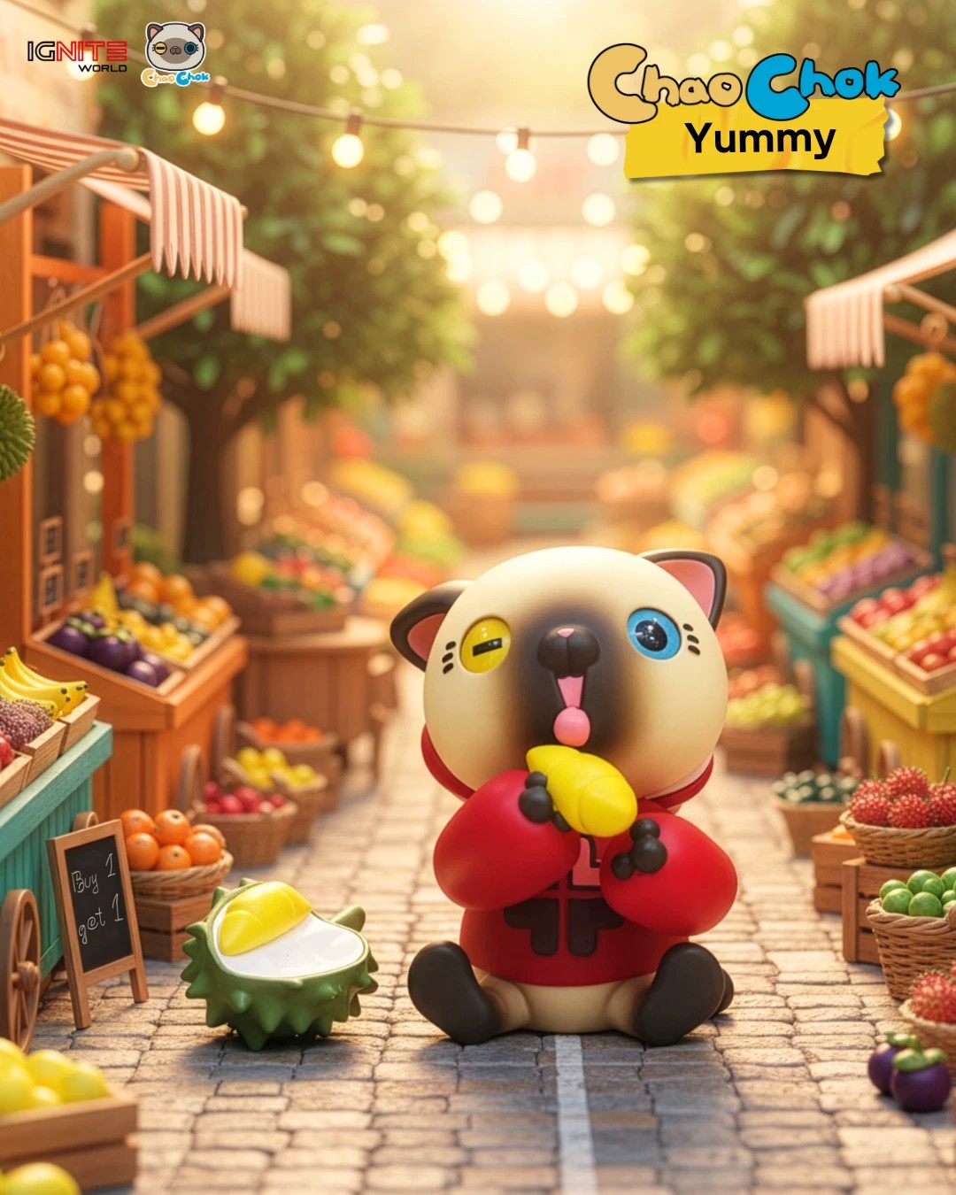 Chao Chok Hi Chok莱福猫系列盲盒