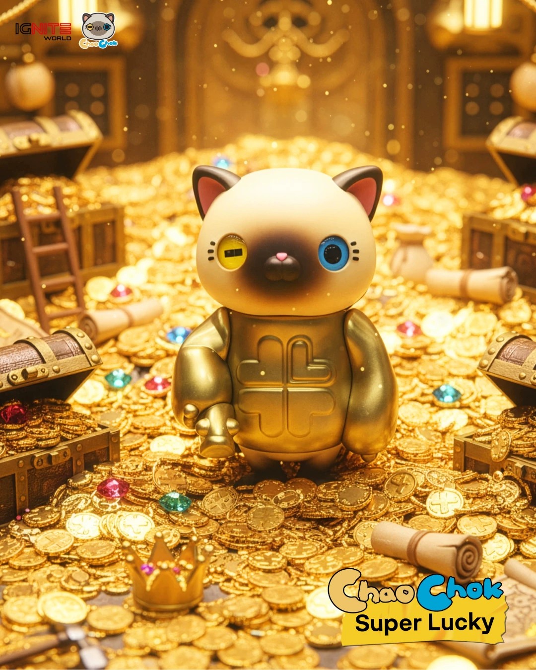 Chao Chok Hi Chok莱福猫系列盲盒