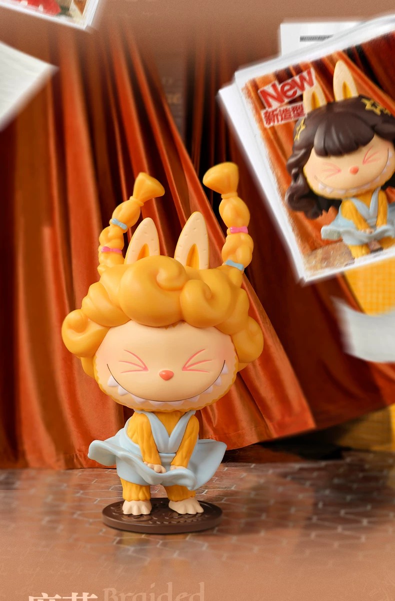 POPMART泡泡玛特THE MONSTERS 复古理发店手办盲盒