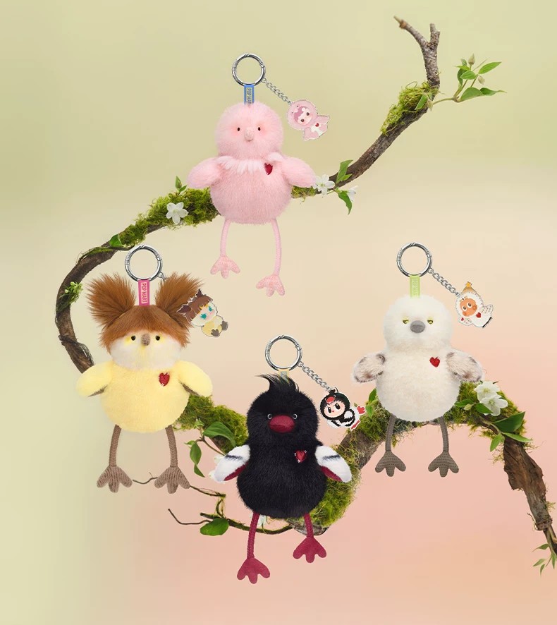 POPMART泡泡玛特Dear Birds系列香氛挂件盲盒周边