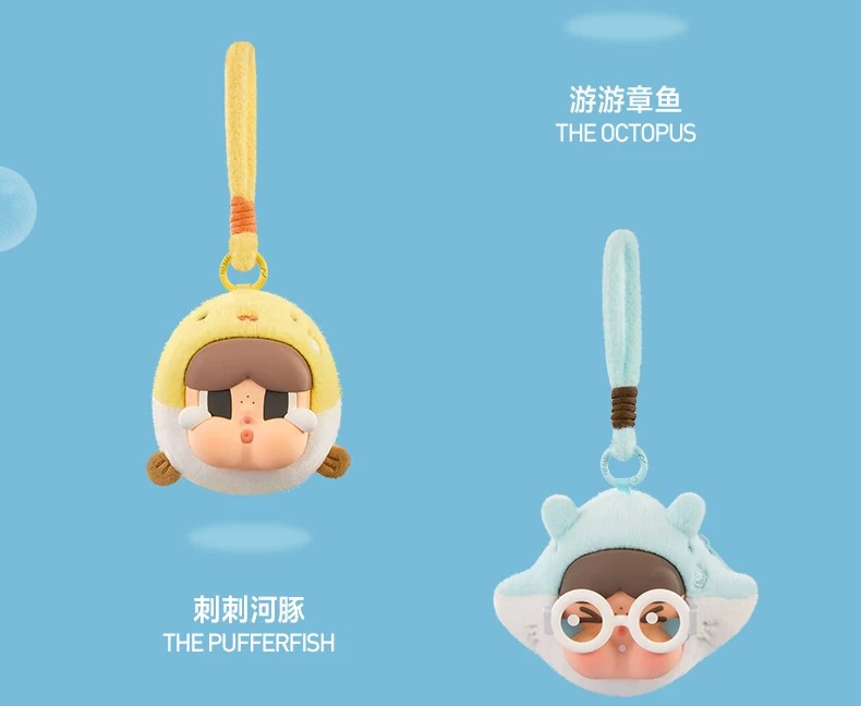 POPMART泡泡玛特 CRYBABY泪流成海系列耳机包盲盒